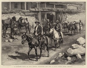 ए माइनिंग टूर इन एशिया माइनर, एक दिन का खेल चिविल से शुरू होता है