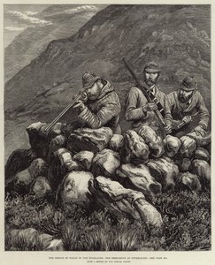 हाइलैंड्स में वेल्स के राजकुमार, इनवरकॉल में हिरण-ड्राइव