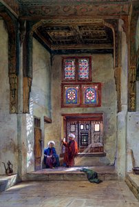 रिसेप्शन रूम, मेमोरियल राद्नू बिय्स हाउस, काहिरा, 1873