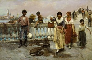 जल वाहक, वेनिस, 1884।