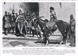 विलियम द लायन हेनरी द्वितीय, 1920 के पहले लाया गया