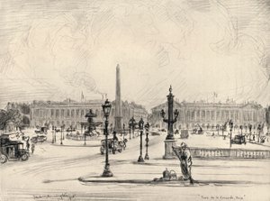 प्लेस डे ला कॉनकॉर्ड, 1915