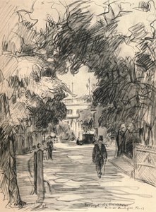 प्री-कैटेला रेस्तरां, बोइस डी बोलोग्ने, 1915