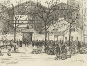 द कोल लाइन, 1917 द्वारा फ्रैंक मिल्टन आर्मिंगटन