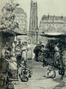 द फ्लॉवर मार्केट, 1915