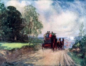 रोचेस्टर कोच पर, c1920