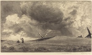 ए ससेक्स डाउन, 1898। द्वारा फ्रैंक शॉर्ट