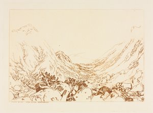 बेन आर्थर, स्कॉटलैंड, 1884। द्वारा फ्रैंक शॉर्ट