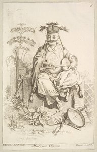 चीनी संगीतकार, 1738-45। द्वारा फ्रांकोइस बाउचर