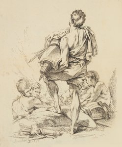 विभिन्न आंकड़ों की नई किताब, 1751। द्वारा फ्रांकोइस बाउचर