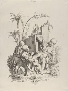 दृष्टि, 1720-70। द्वारा फ्रांकोइस बाउचर