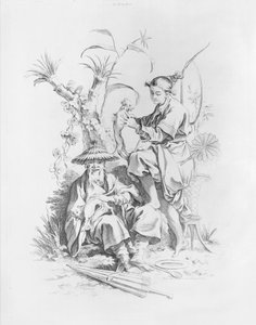 द फाइव सेंसेज, 1720-70। द्वारा फ्रांकोइस बाउचर