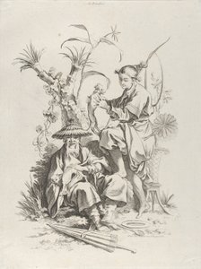 टच, 1720-70। द्वारा फ्रांकोइस बाउचर