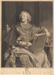 कार्डिनल डी पोलिग्नैक द्वारा फ़्राँस्वा चेरो I Hyacinthe Rigaud . के बाद