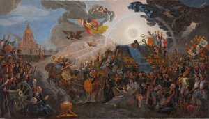 1840 में नेपोलियन की राख की वापसी का रूपक। द्वारा फ़्राँस्वा ट्रिचोटी