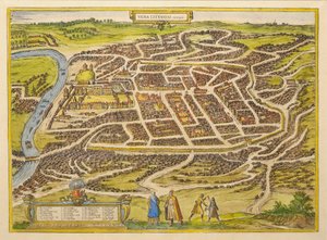 विनियस सिटी से ब्राउन द्वारा, 1580 थिएटर खंड में विशेष रूप से द्वारा फ्रैंस होजेनबर्ग