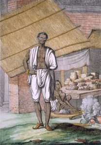हाउलौएज़', एक हलवाई या पेस्ट्री कुक, पब। 1808-12। द्वारा फ्रांज बल्थजार सोल्विनस