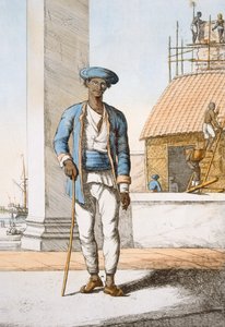नाविक, &39;द हिंदू, या उनके मैनर्स, परिधानों और समारोहों का विवरण&39; से, c.1808-12 (रंगीन नक़्क़ाशी) द्वारा फ्रांज बल्थजार सोल्विनस