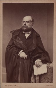 पियानोवादक और संगीतकार एडॉल्फ वॉन हेंसेल्ट का पोर्ट्रेट 1814-1889, सीए 1860। द्वारा फ्रांज हनफस्तांगल