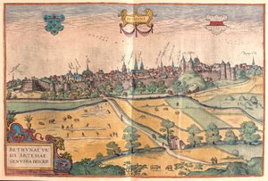 Pas de Calais, फ्रांस में बेथ्यून (उत्कीर्णन) द्वारा फ्रांज होजेनबर्ग