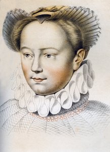Marguerite de Valois 1553-1615, फ्रांस की हेनरी IV की रानी संघ, 16 वीं शताब्दी 1849।