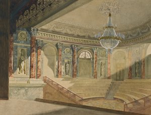 द हरमिटेज थिएटर, 1898 द्वारा फ्रांज कोपल्लिक