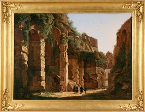 कोलोसियम के अंदर, सी। 1823. द्वारा फ्रांज लुडविग कैटेल