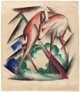 हिरण, 1912 द्वारा फ्रांज मार्क