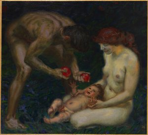 एडम और ईव द फैमिली, 1912।