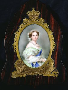 क्वीन विक्टोरिया (1819-1901) द्वारा फ्रांज जेवियर विंटरहेल्टर