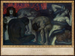 नरक। 1908 द्वारा फ्रांज वॉन अटक गया