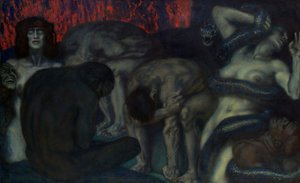 नर्क, 1908। द्वारा फ्रांज वॉन अटक गया