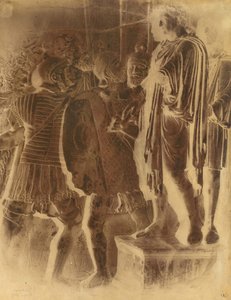 1849 में रोम के कॉन्सटेंटाइन के आर्क से बास रिलीफ। द्वारा फ़्रेडरिक फ़्लैचेरोनो