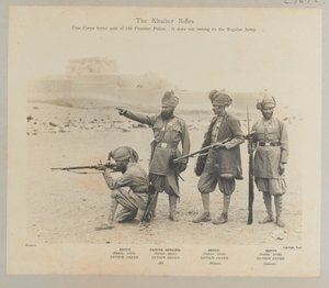 खैबर राइफल्स, 1900 सर्का द्वारा फ्रेड ब्रेमर