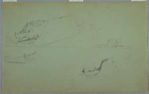 फ्लोटिंग आइसबर्ग, 15 जुलाई, 1859 द्वारा फ्रेडरिक एडविन चर्च