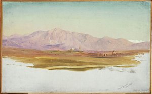 मोंटे गीनारो, सबाइन पर्वत, 1869 द्वारा फ्रेडरिक एडविन चर्च