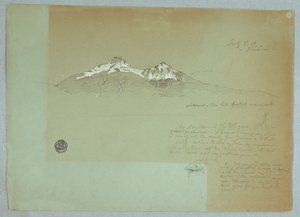 माउंट इलिनिज़ा, इक्वाडोर द्वारा फ्रेडरिक एडविन चर्च