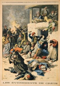 क्रेते की घटना, "ले पेटिट जर्नल" से, 26 जुलाई 1896