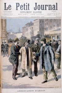 अरटन की गिरफ्तारी, 1895 द्वारा फ्रेडरिक लिक्स