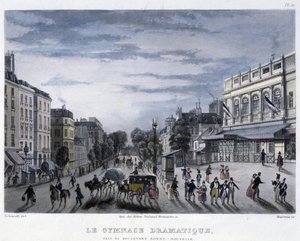 द ड्रामेटिक जिमनैजियम - "" पेरिस में 1832 में "मार्टेंस द्वारा"