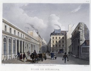 स्कूल ऑफ मेडिसिन - मार्टेंस द्वारा "" पेरिस एन 1832" में