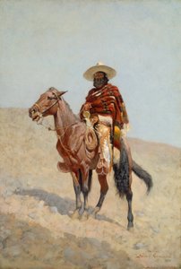 एक मैक्सिकन काउबॉय, 1890।