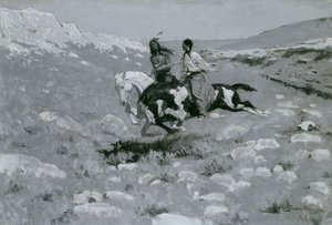 सबसे तेज घोड़े का समारोह, c.1900 द्वारा फ्रेडरिक रेमिंगटन