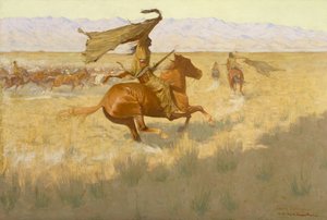 स्वामित्व में परिवर्तन (भगदड़: घोड़ा चोर) 1903 द्वारा फ्रेडरिक रेमिंगटन