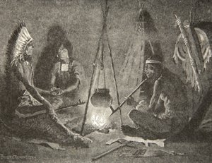 हेनरी वाड्सवर्थ लॉन्गफेलो (1807-82), पब द्वारा द सॉन्ग ऑफ हियावथ से मैं आपको, मेरे पति को फॉलो करूंगी। जॉर्ज जी। हैरप अंड कंपनी लिमिटेड, 1911 द्वारा द्वारा फ्रेडरिक रेमिंगटन