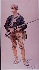 स्पेनिश-अमेरिकी युद्ध 1898, अमेरिकी पैदल सैनिक क्रैग-जोर्गेन्सन पत्रिका राइफल से लैस