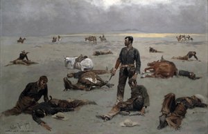 क्या एक अनब्रांडेड गाय की लागत, 1895 है द्वारा फ्रेडरिक रेमिंगटन