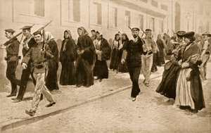 पोर्टुनुअल में 1910 क्रांति के दौरान रिपब्लिकन संरक्षण के तहत नन द्वारा फ़्रेडरिक डी हेनेन