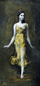 कौलबैक द्वारा इसाडोरा डंकन (1878 - 1927)। नवंबर 1902।
