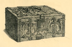 कास्केट, सी 1400, 1881। द्वारा फ्रेडरिक अल्बर्ट स्लोकोम्ब